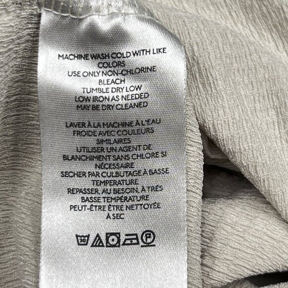 Free People Angie Wrap Ivory Ruched Stretch Tulip Mini Skirt Size XS - NWOT - Picture 7 of 8